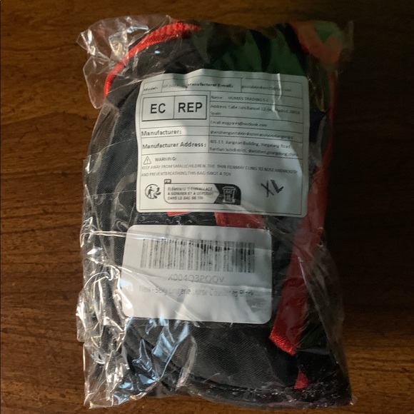 NWT No Label Size XL Black Nurse Lingerie Costume - Picture 5 of 5